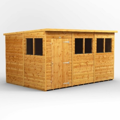Power Pent Shed 12x8