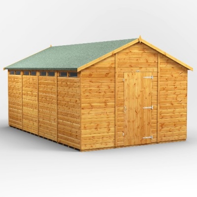 Power Apex Security Shed 16x10