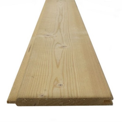 Clear Treated T&G V Cladding 16mm x 125mm - up to 3m