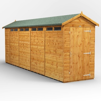 Power Apex Security Shed 18x4
