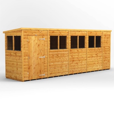 Power Pent Shed 18x4