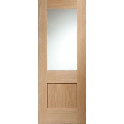 Internal Oak Piacenza Glazed Door (78'' x 30'')