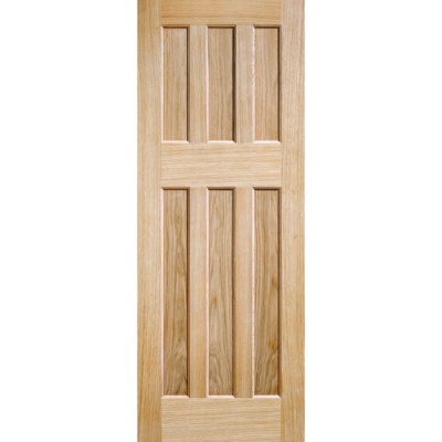 Internal Oak DX 60's Style Door