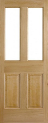 External Oak Malton 2P/2L Door