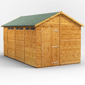 Power Apex Security Shed 14x8