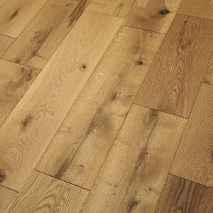 190mm x 20/6 Engineered Oak Flooring Brushed and Oiled (1.805m2 pack)