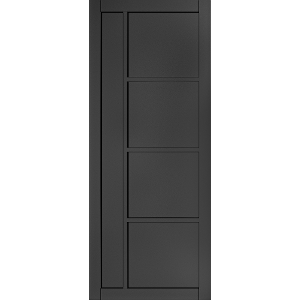 Internal Pre-Finished Black Brixton Door