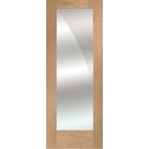 Internal Oak Pattern 10 Mirror Door