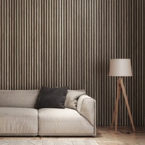 Walnut Acoustic Slat Wall Panel