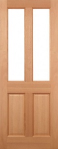 External Hardwood Malton Unglazed Door