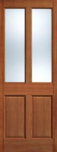 External Hardwood Malton Frosted Glazed Door