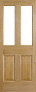 External Oak Malton 2P/2L Door