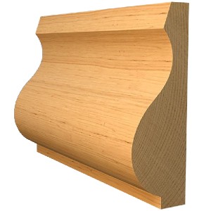 Pine Panel Mould 13mm x 38mm - up to 3m