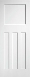 Internal Primed White DX 30's Style Solid Door