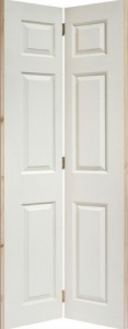 Internal White Moulded 6 Panel Bi-Fold Door