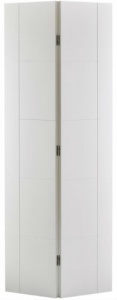 Internal Primed White Vancouver Bi-Fold Solid Door