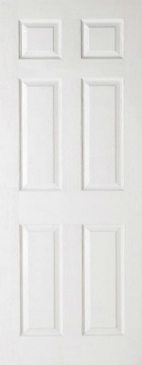 Internal White Moulded 6 Panel Door