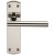 Backplate: Latch,  Finish: Bright Stainless Steel