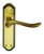 Lytham Lever Door Handle on Various Backplates