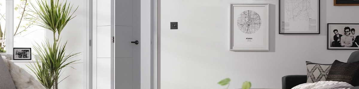 Status 4.2m White Aluminium Bi-fold Doors