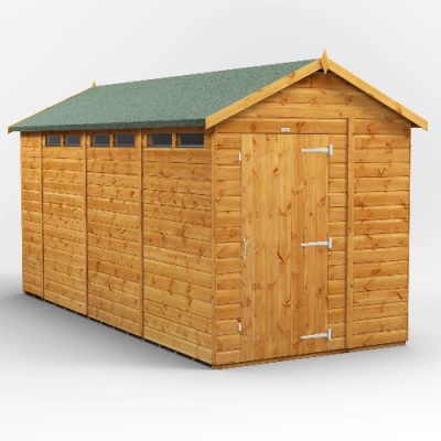 Power Apex Security Shed 14x6