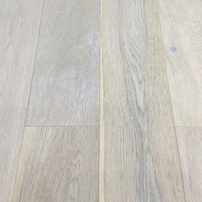 150mm x 14mm Engineered Oak Flooring Brushed & White Oiled