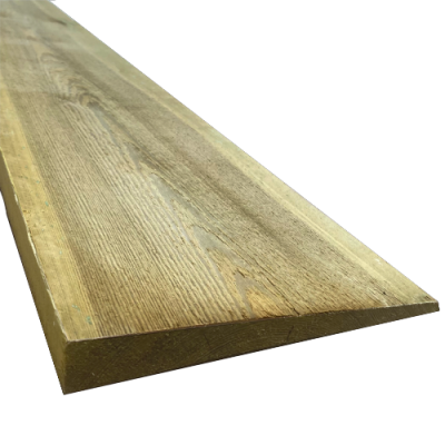175mm x 32mm (170mm x 24mm) Green Treated Featherboard - up to 3m