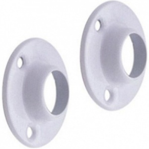 Rothley Delux Sockets White Finish 19mm (pack of 2)