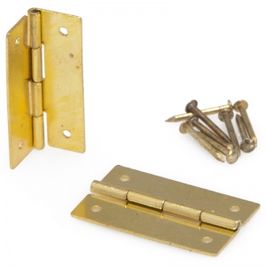 0.5'' Brass Butt Hinge