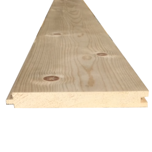 22mm x 150mm x 4.2m T&G (White) Floorboard Spruce