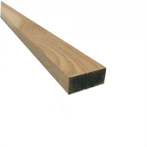 25mm x 50mm (2'' x 1'')  Joinery White Oak - Planed All Round