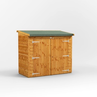 Power Pent Bike Shed 6x3