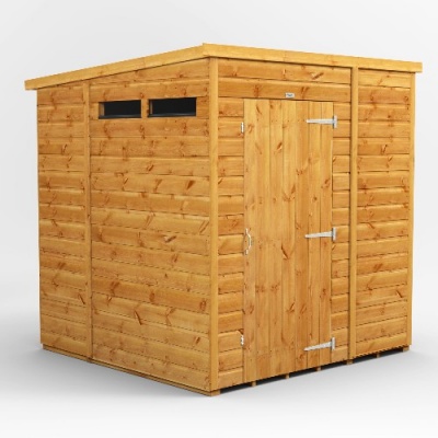 Power Pent Security Shed 6x6