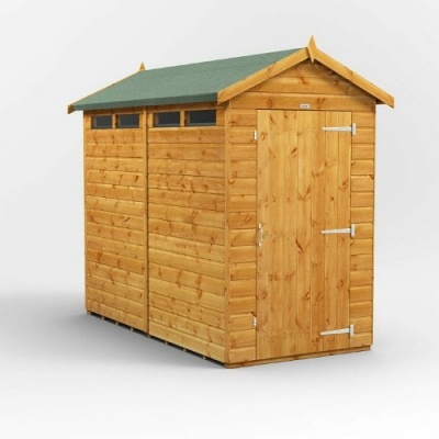 Power Apex Security Shed 8x4