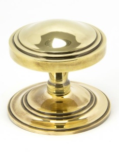 thumbnail interactive-video image 1 of Ironmongery World Cast Iron Mushroom Antique Rim Mortice Door Knob Set – BI56878 1 of 5