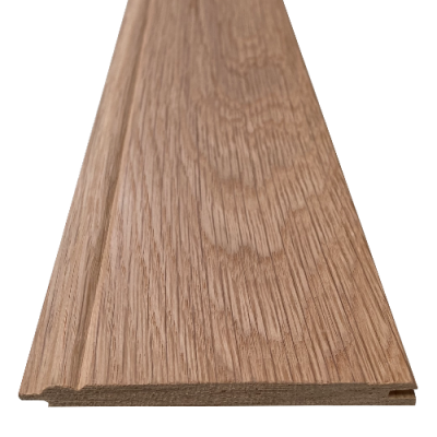 9mm x 92mm x 2.4m Reed & Bead Oak T&G Cladding (Pack of 10)