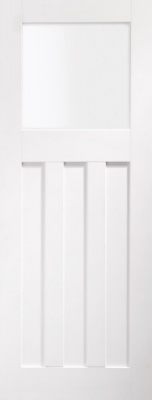 Internal Primed White DX Glazed Door (78'' x 30'')