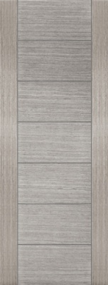 Internal Pre-Finished Light Grey Oak Corsica Door