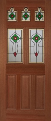 External Hardwood Ealing Rose Glazed Door