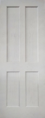 Internal Primed White Oak Essex 4 Panel Door