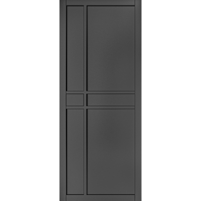 Internal Pre-Finished Black Dalston Door