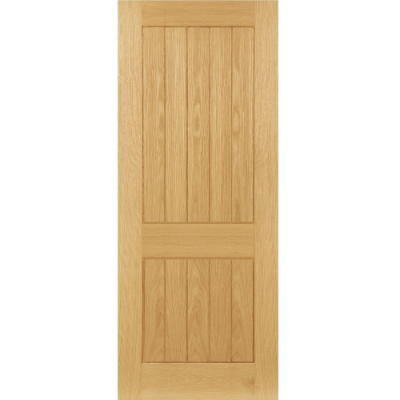Internal Pre-Finished Oak Ely 2 Panel Door