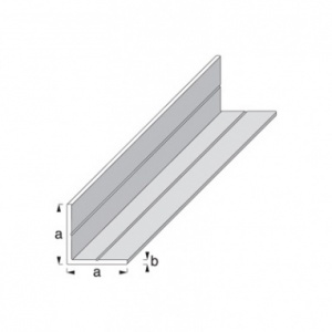 23.5 x 23.5 mm Equal Angle Uncoated Aluminium 1000mm