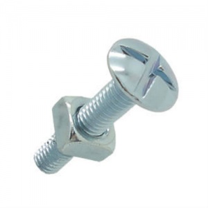 M6 x 25mm Roofing Bolt and Nut