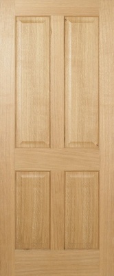 Internal Pre-Finished Oak Regency 4 Panel Door