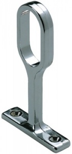 Rothley Oval Centre Brackets Chrome Finish Single