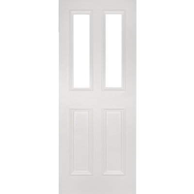 Internal Primed White Rochester Clear Glazed Door