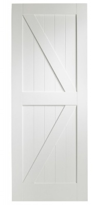 Internal White Primed Cottage Door