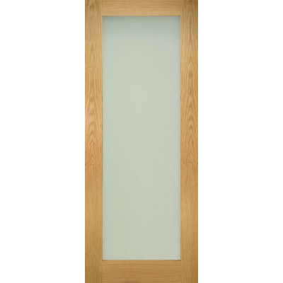 Internal Oak Walden Frosted Glazed Door