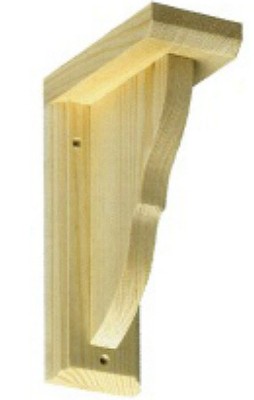 Classic Shelf Bracket Pine (Medium)